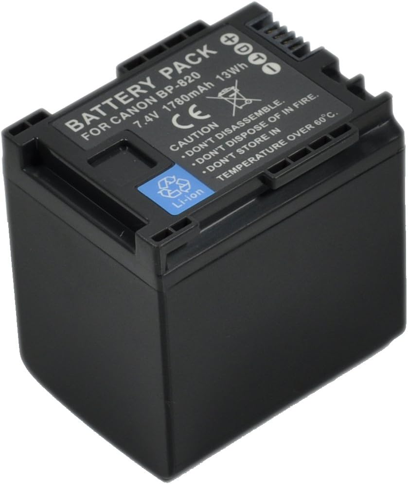 BTBAI BP-820 Camcorder Battery for BP820 BP-828 BP828 VIXIA HF G20 G30 XA20 XA25 Digital Video k1a, black - Image 3