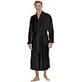 Boca Microfiber Robe for Men, Luxury Hotel, Spa & Resort Bath Robe. Plush Mens Bathrobe with Pockets