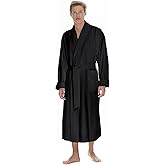 Boca Microfiber Robe for Men, Luxury Hotel, Spa & Resort Bath Robe. Plush Mens Bathrobe with Pockets
