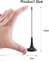 August DTA180 Portable TV Aerial – DVB-T2 Indoor Freeview Antenna view 7