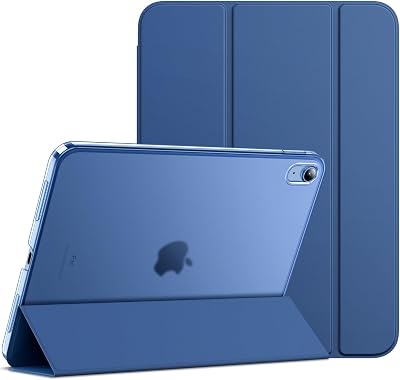 JETech Case for iPad 11th 10th Gen 11/10.9 Inch 2025/2022 Smart Cover Navy Blue