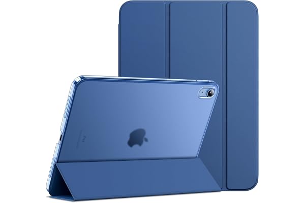JETech Case for iPad (A16) 11th Generation 11 Inch 2025 / iPad 10th Generation 10.9 Inch 2022, Slim Smart Cover with Hard PC