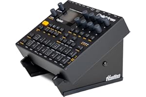 HEADLINER LOS ANGELES Headliner Adjustable Steel Desktop Production Stand (Small); Fits Small Synths, Samplers, Effects Modules, Drum Machines and more Music Production Gear for your Studio