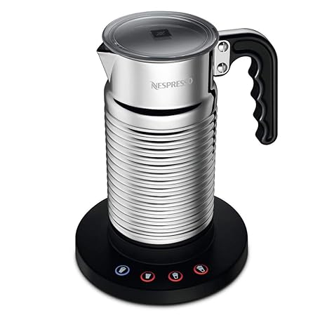 Nespresso Aeroccino 4 Neu Milchaufschäumer Schiumalatte colore: Argento cod. 4192