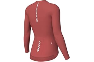 Wulibike Cycling Jersey Women Long Sleeve,Bike Shirts for Women Biking Tops Breathable Cycle Jerseys with 4 Pockets