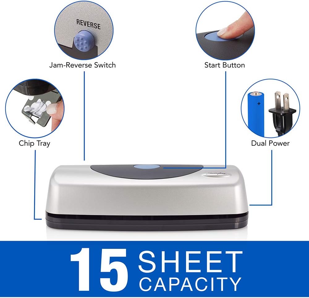 Swingline Electric Paper Punch/Stapler 2 or 3 Hole, 24 Sheet, 3230ST - 7704280 : Electronic Hole Puncher : Office Products