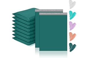 GSSUSA Large Poly Mailers 19X24 100PCS, Strong Adhesive Shipping Bags for Small Business, Waterproof Mailing Bags and Tear Resistant Shipping Envelopes Mailers Poly Bags for Shipping in Dark Green