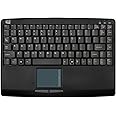 Adesso AKB-410UB - SlimTouch Mini USB Keyboard with Built-in Touchpad