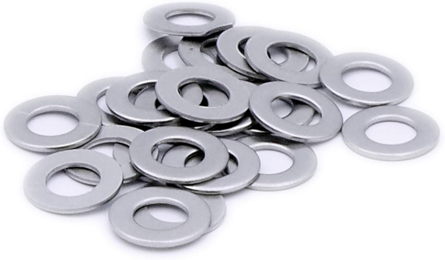 M6 (6mm) Flat Washer (Form B) - Stainless Steel (A2) (Pack of 20), Silver, M6 - FormB - A2(20) - Image 3