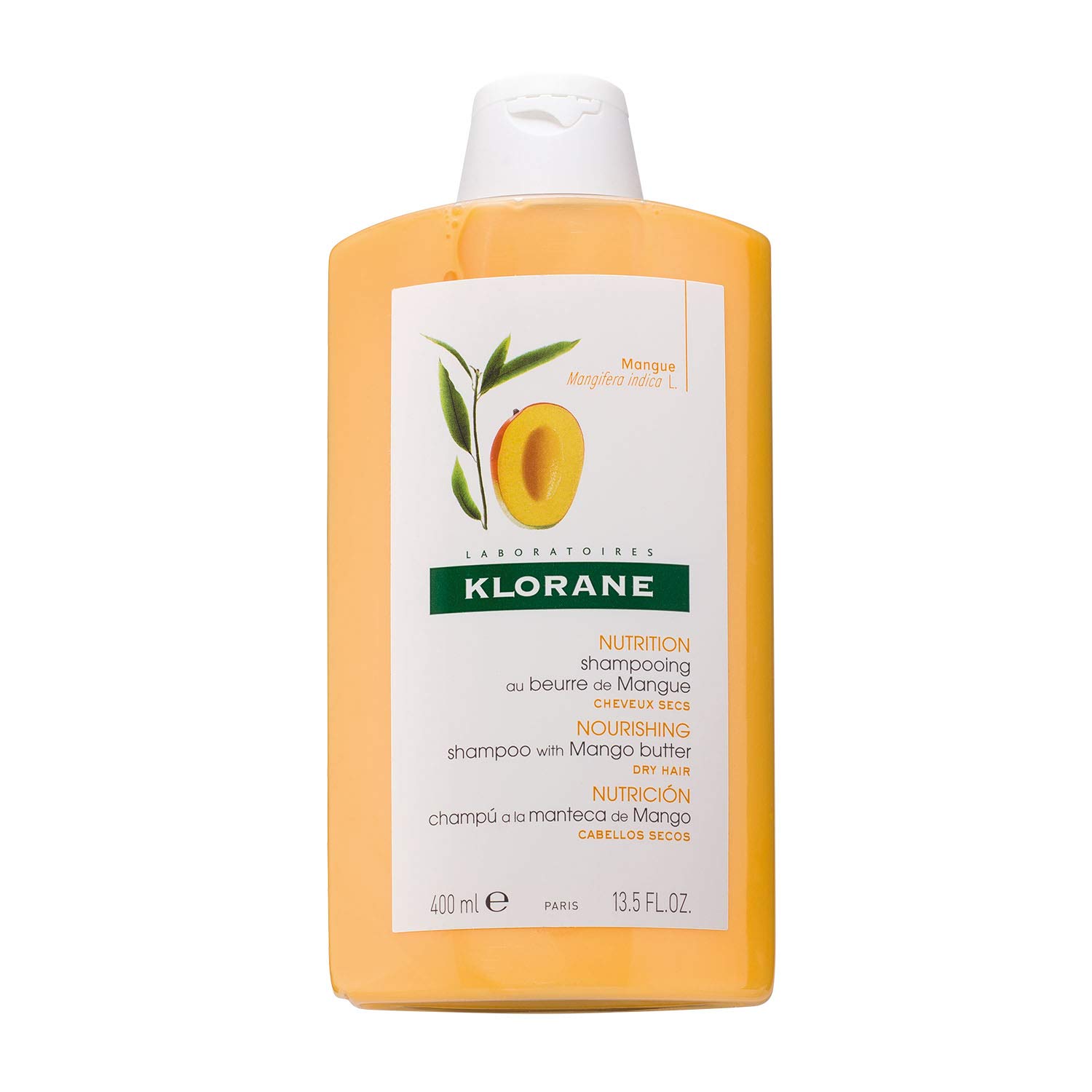 Klorane Shampoo with Mango Butter Mujeres No profesional Champú 400ml