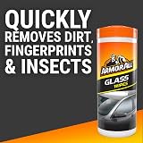 Armor All Glass Wipes 30 Biodegradable Streak-Free Car Window Cleaning view 7
