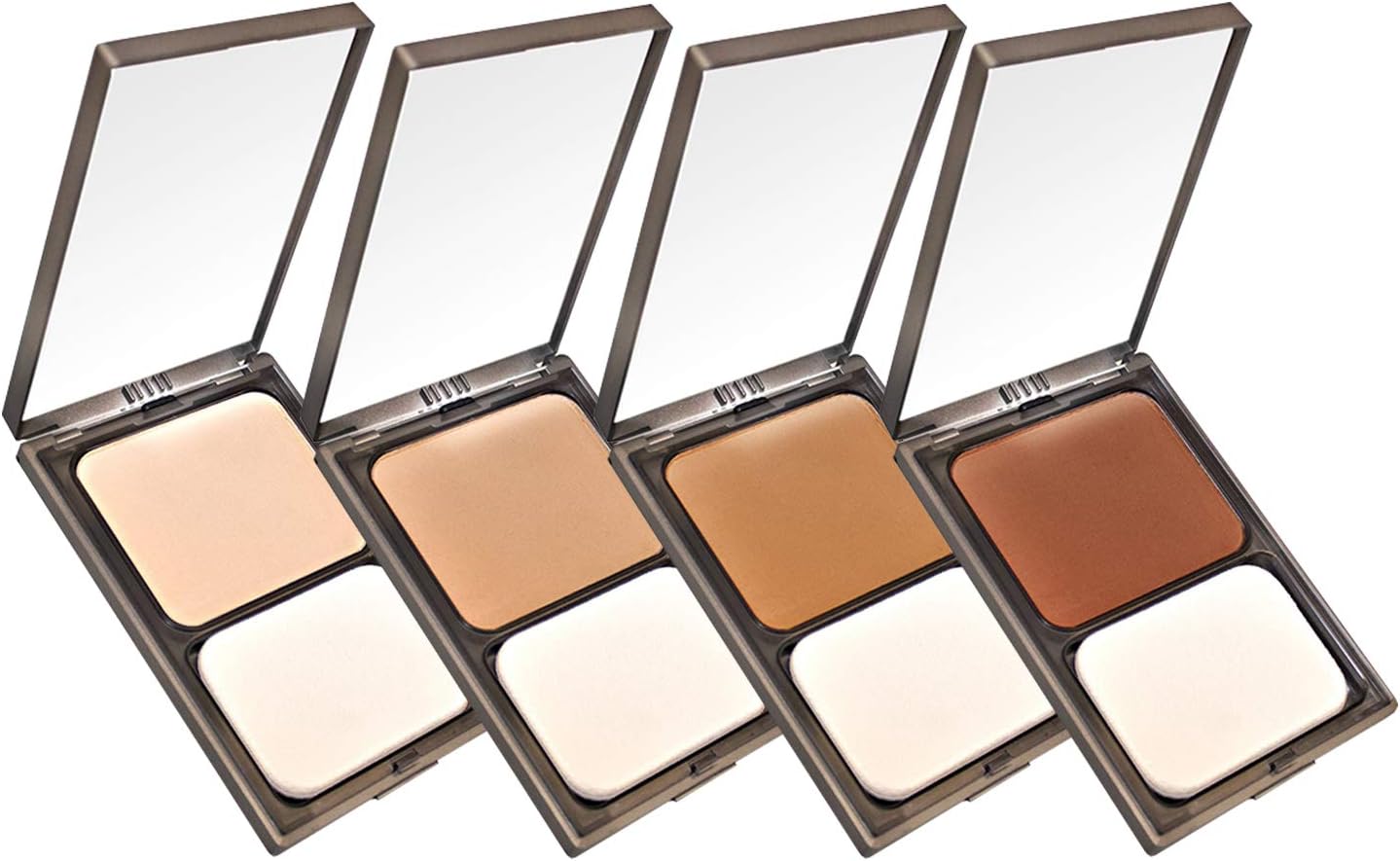 Vasanti Face Base Powder Foundation with Mineral Pigments - Oil-Free, Paraben-Free (V12 - Deep Golden) - Image 5