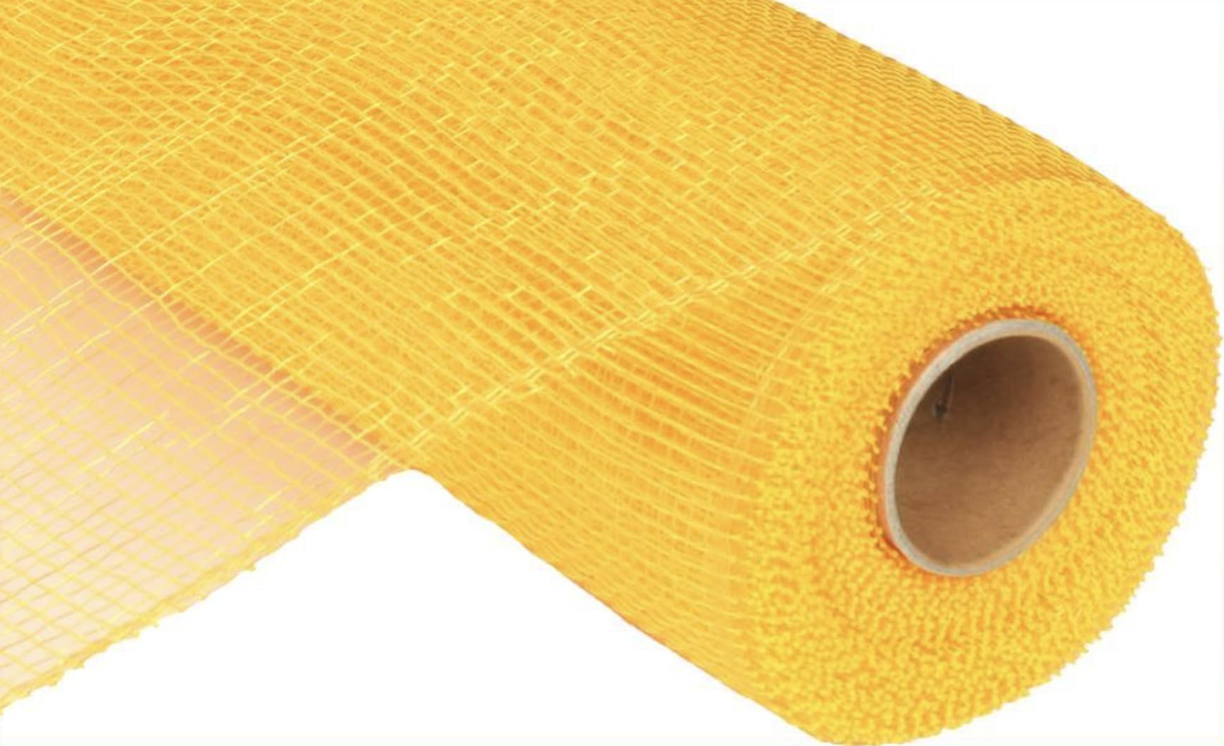 Craig Bachman 10" Two Tone Deco Mesh: Yellow & Gold (10 Yards) Waterproof, Durable, Reusable & Versatile for Crafting, Wreaths, Swags, and Wedding Decorations