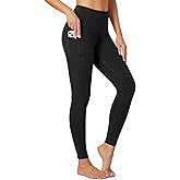 Heathyoga Leggings with Pockets for Women Tummy Control High Waisted Yoga Pants with Pockets for Women Workout Leggings