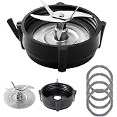 Oster Pro 1200 Blender Replacement Parts Kit | Includes Cutter Blade (164160), Jar Base Cap (179854-000-000), 4 Silicone Gaskets (182341-000-842)