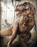 DIY 5D Diamond Painting by Number Kit, LPRTALK Diamonds Painting Animal Dinosaur Tyrannosaurus Rhinestone Embroidery Cross Stitch Supply Arts Craft Canvas Wall Decor 10X12 inches