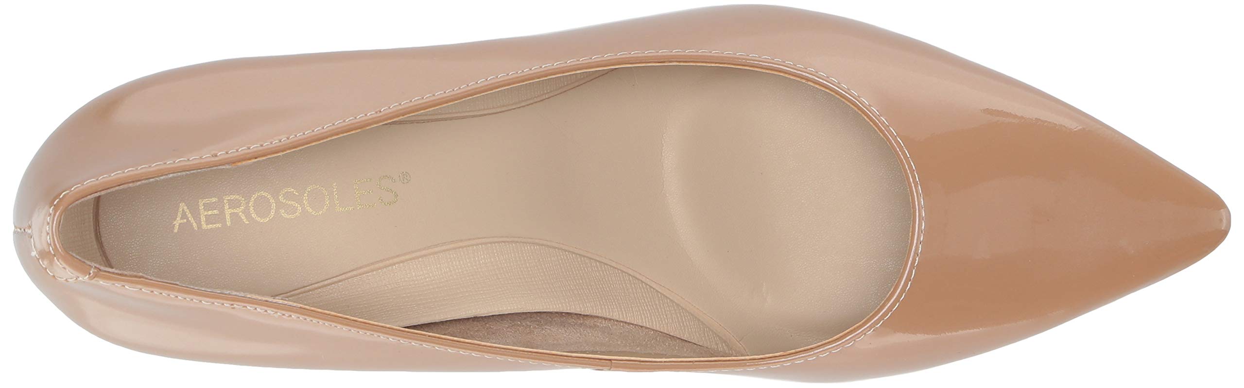 Aerosoles - Women's Drama Club Pump - Pointed Toe Pump with Memory Foam Footbed - Image 8