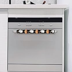 ASQVTIFE Halloween Refrigerator Handle Covers Set