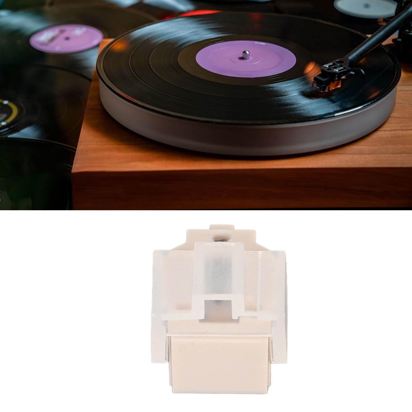 レコードプレーヤーニードル LP60 at PL300 LP60XBT USB LP蓄音機レコードプレーヤースタイラス クリーニングブラシ付き オーディオテクニカ用