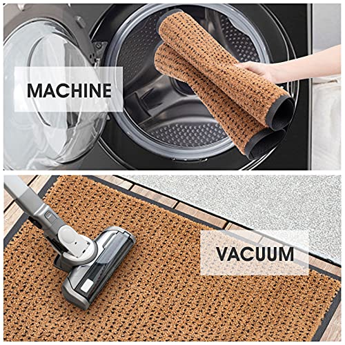 Entry Mats for Inside House 29.5”x17” Home Mat Easy Clean