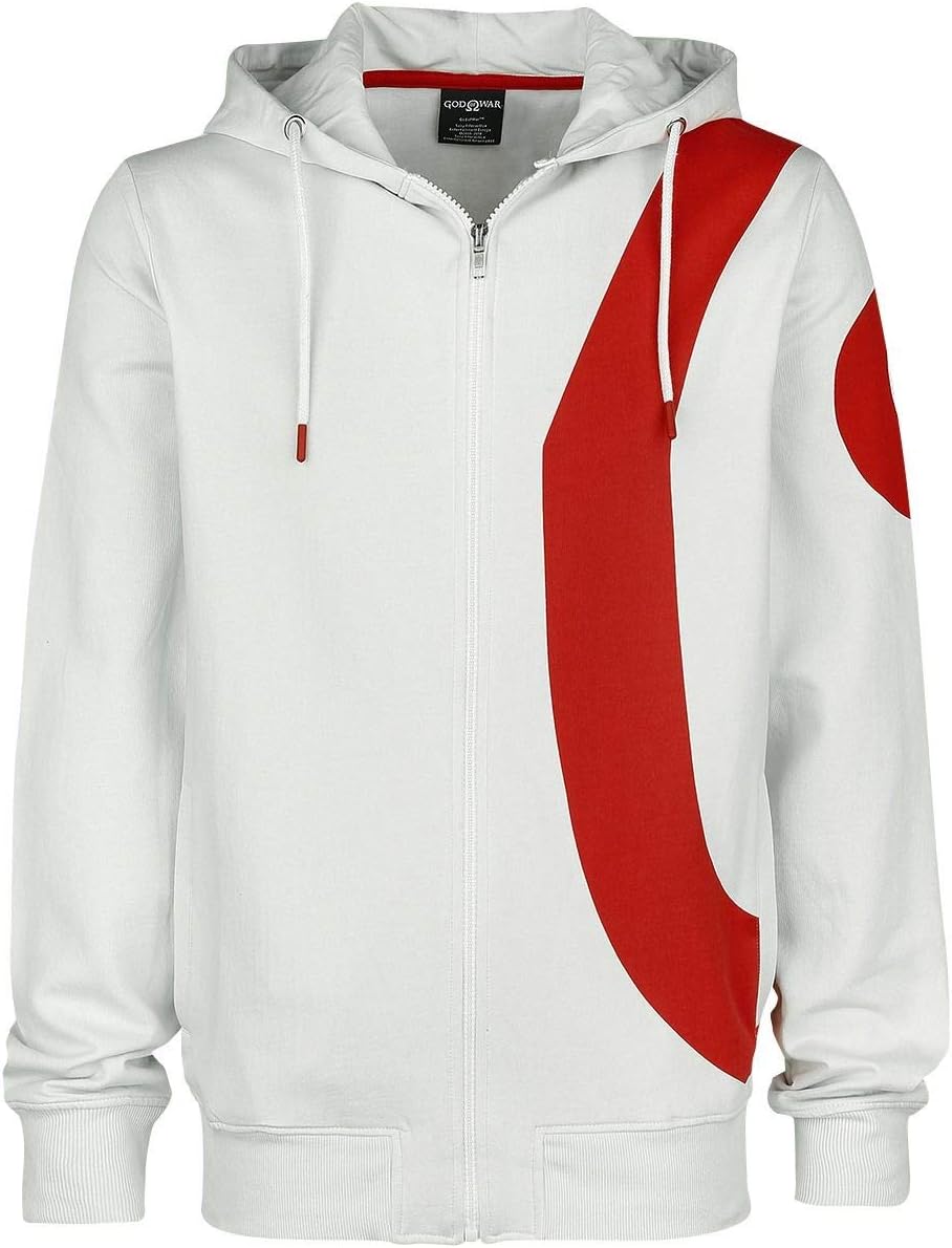 God of War Sweatshirt Grey Kratos Men's Hoodie Grey