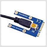 Oewnvmd Mini PCIe to PCI Express 16X Riser External Graphics Card Laptop BTC view 3