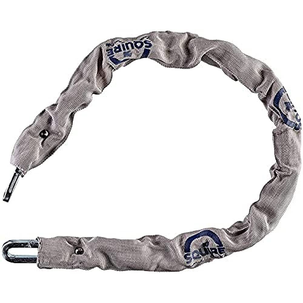 Henry Squire X Hardened Steel Security Chain with Grey Sleeve 900 mm Chain (Length) x 8 mm Link (Diameter)
