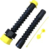 EZ-POUR&reg; HI-FLO Spout with Extension &amp; Vent Kit, Multi-Purpose Spout, 1 Pk | Hi-Flo Spout with Extension &amp; Flexible Nozzle. Fits 1, 2 &amp; 5 Gallon Utility Cans, Water Jugs &amp; Containers.