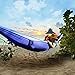 Upgraded Double Camping Hammock- with 2 Longer Ropes 15ft, Unique GIFT BOX, Tree Straps. Portable Lightweight Heavy Duty Parachute Nylon Hammocks for Yard Backpacking Travel Beach Patio, Support 600lb