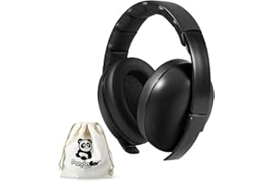 PandaEar Infant Noise Cancelling Headphones - Ear Muff for Noise Protection, 0-24+ Months, Comfortable Baby Ear Protection - 