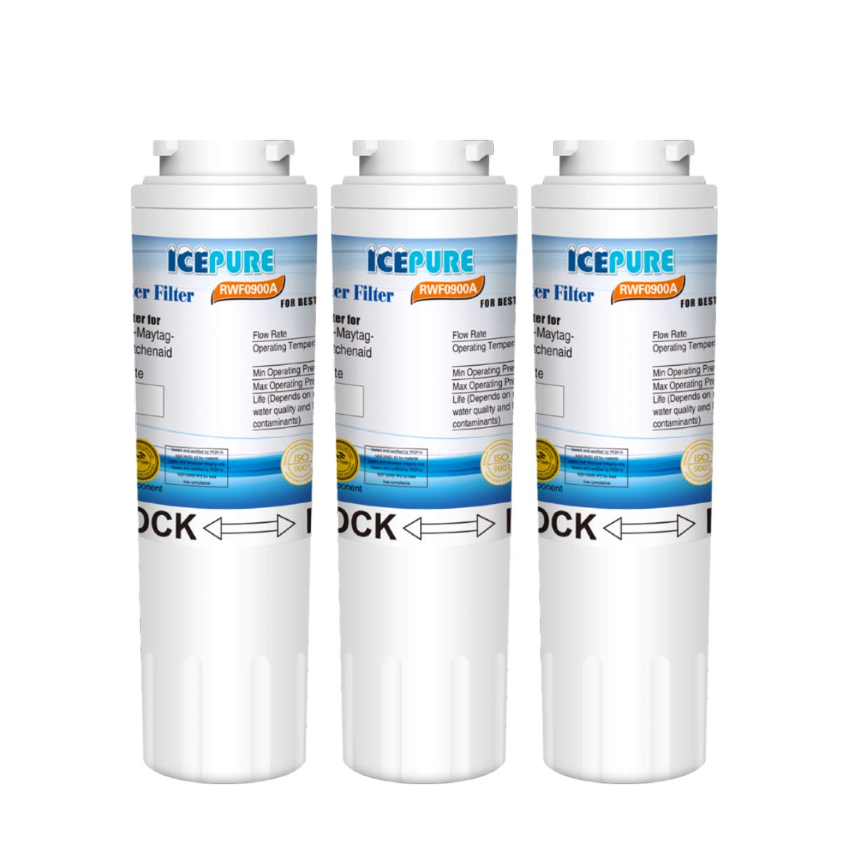 Icepure UKF8001 Refrigerator Water Filter Replacement Maytag UKF8001