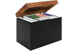 Wood Tampon Holder for Bathroom, Feminine Product Organizer, Rustic Wood Bathroom Storage Box with Lid, Pad Organizer for Bed