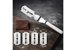 Bread Lame for Sourdough Baking – Stainless Steel Bread Scoring Tool with 5 Razor Blades & Lightweight TPU Cover – Dough Scor