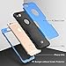 iPhone 6 Case, E LV iPhone 6S Case - SHOCK ABSORPTION / HIGH IMPACT RESISTANT Full Body Hybrid Armor Protection Defender Case Cover for Apple iPhone 6S / 6 [DARK BLUE/BLACK]