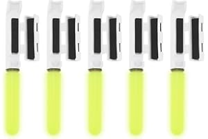 SING F LTD 5pcs Fishing Rod Lights Waterproof Rod Tip Light LED Glow Lamp LED Night Fishing Siren Fishing Rod Tip Lamp for Se