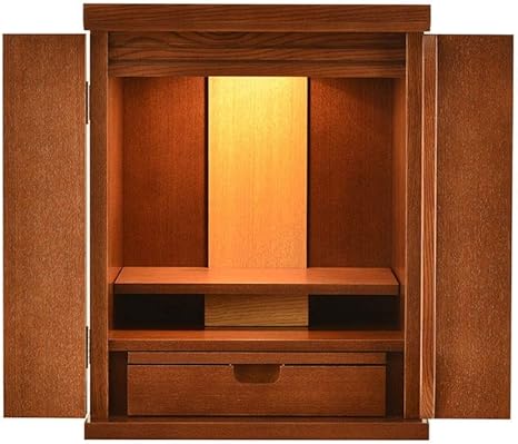 Amazon 18 9 ドアの祭壇内閣禅神社祀ら表内閣犠牲用品と家庭仏教祭壇 Buyt 具足 仏具セット オンライン通販