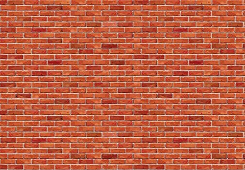 Large Wall Mural Seamless Red Brick Wall Vinyl Wallpaper Removable