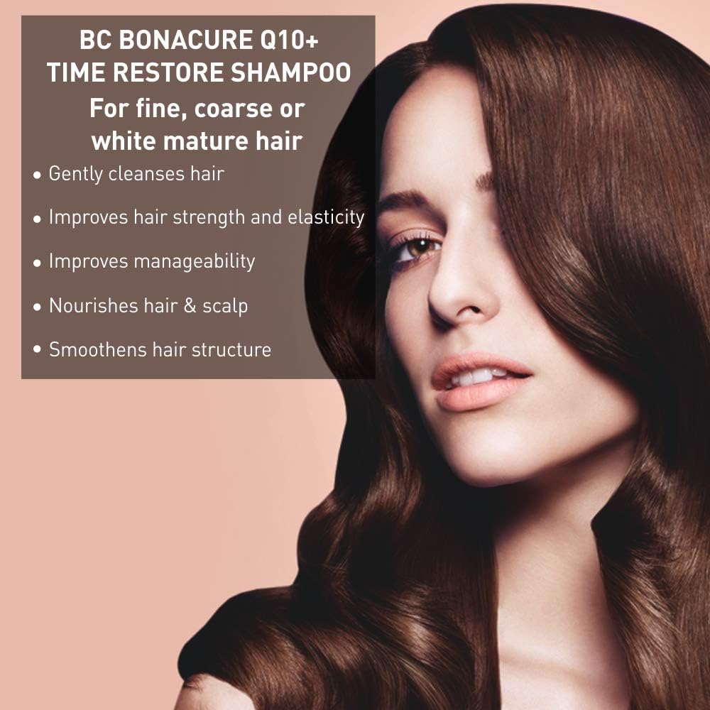Schwarzkopf BC Q10 TR Champú 250ml, Q10+ Time Restore, 250 ml (Pack of 1) - Image 5