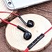 PWOW Headphones with Mic Earbuds In Ear Earphones Stereo Headphones Music