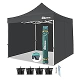 OLILAWN 10x10 Pop Up Canopy Tent with UPF