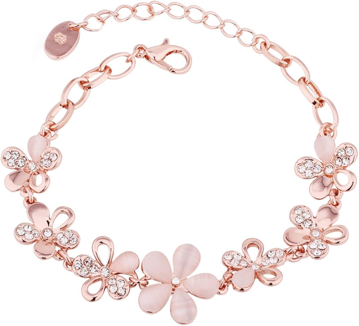 Amazon Merdia サクラブレスレットレディース フラワー 桜の花