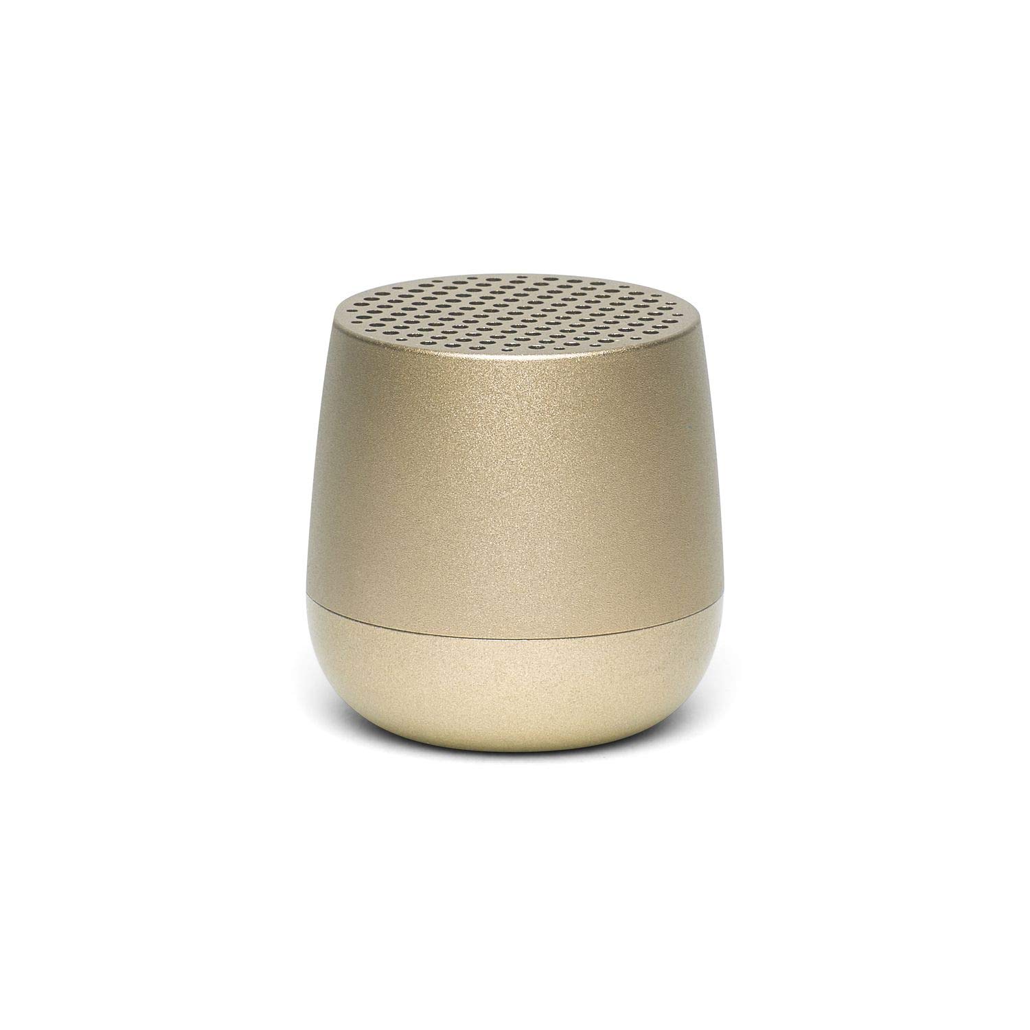 Lexon MINO+ Portable Bluetooth Mini Speaker with HD sound, Rechargeable and Pairable - Soft Gold — image 1