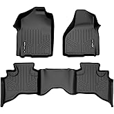 MAXLINER Floor Mats 2 Row Liner Set for 2009-2011 Dodge Ram 1500