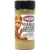 Kingsford Garlic & Herbs All-Purpose Seasoning 5.5 oz – Rustic Tuscan Style for Cooking, Grilling & Marinades