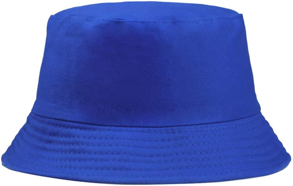 Unisex Women Men Cotton Sun Hat Fisherman Fishing Bucket Cap