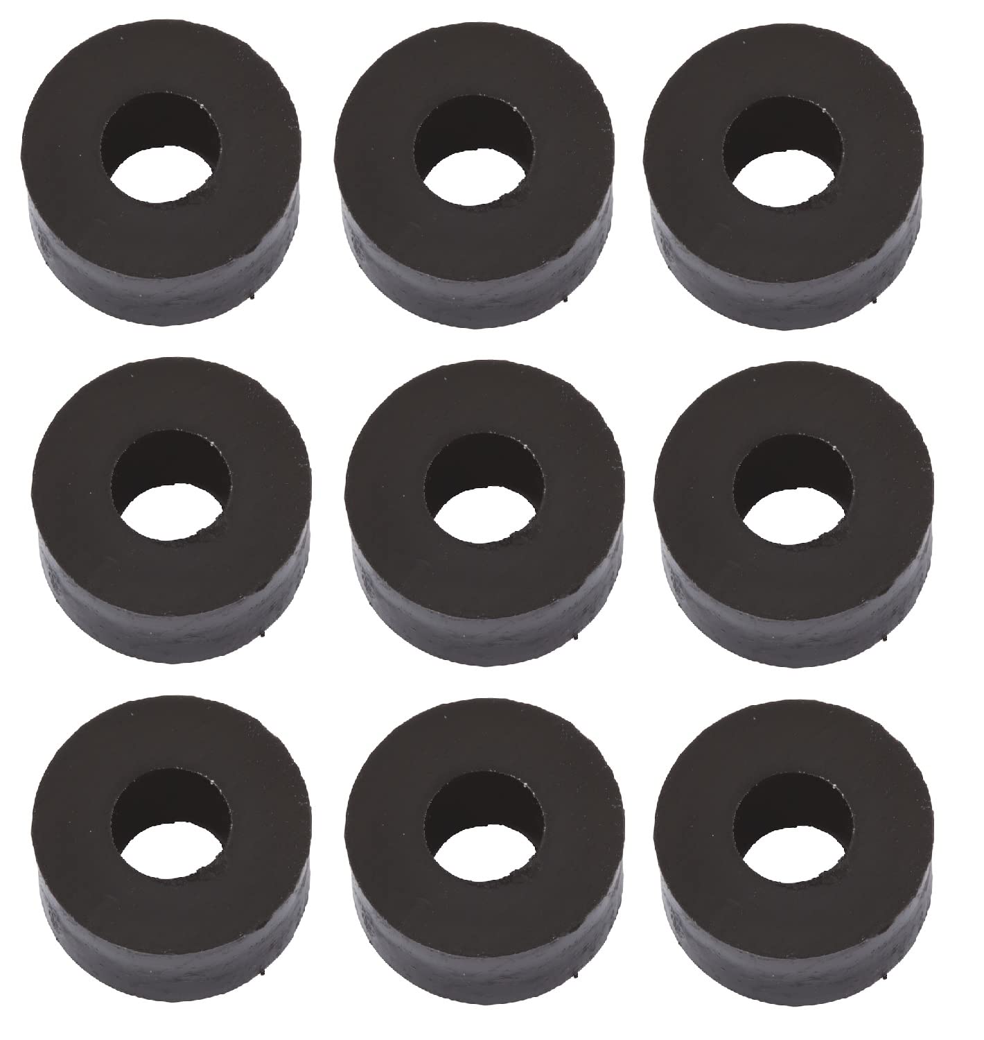 TERF® Black Nylon Spacer Washer M10 (10mm) X 30mm X 5mm Nylon Spacer Washers Size: 10mm Inside Diameter (Hole) X 30mm Out Side Large Diameter X 5mm Thickness - Pack of 4