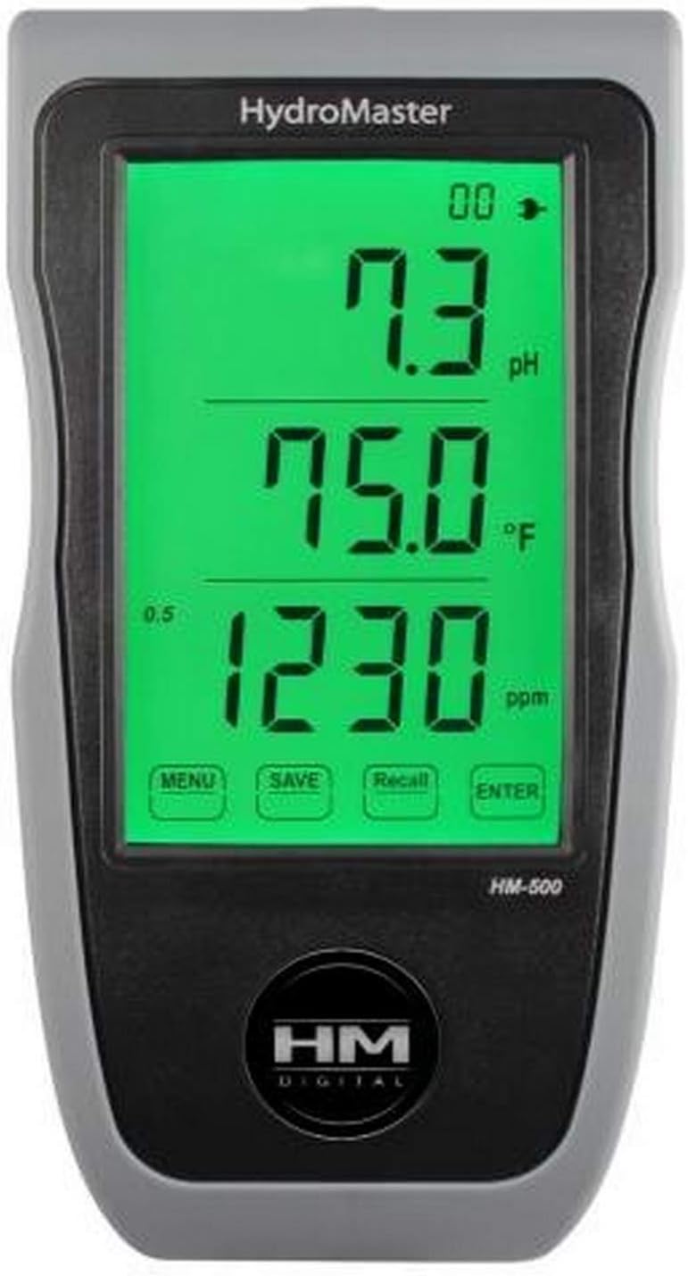 HM Digital 716147 HydroMaster Continuous pH/EC/TDS/Temp Monitor Amazon