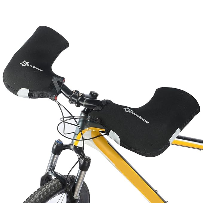 Docooler Rainproof Winter Handlebar Muffs Motorbike MTB Cycling Handlebar Gloves Neoprene Grip