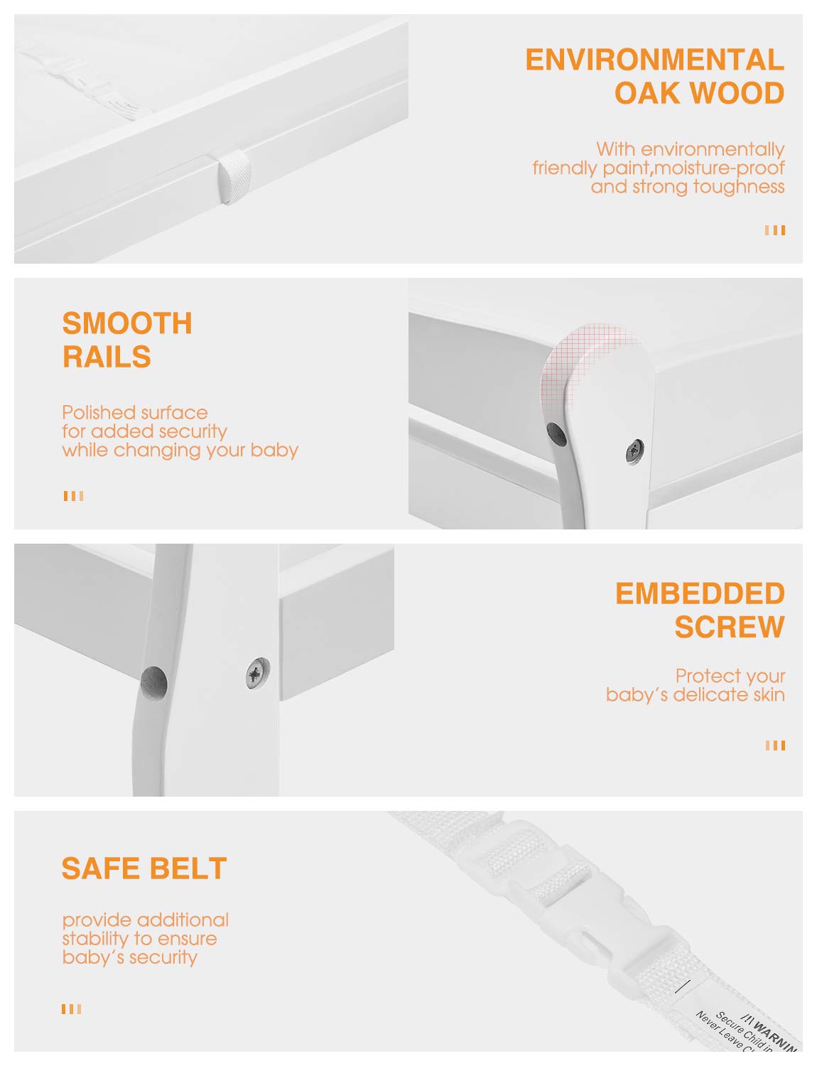 baby dressing table pads