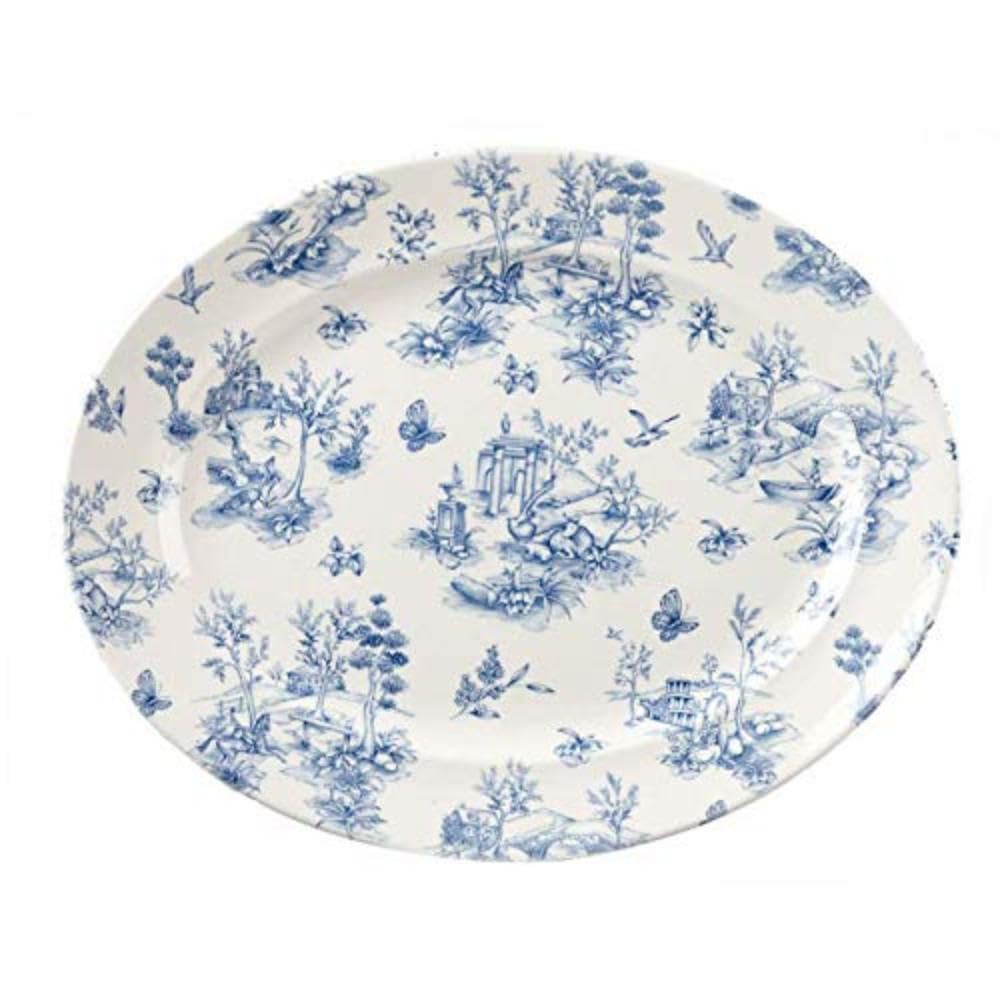 Churchill ‎CB432 Vintage Prints Prague Toile Dish 36.5cm